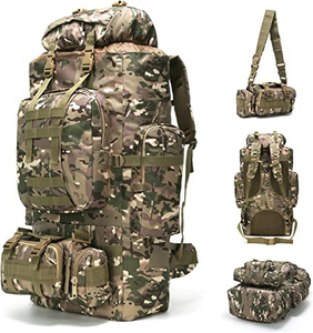 100L Camping randonnée sac à dos Molle sac à dos militaire Camping sac à dos sac à dos # B0015