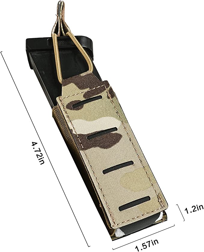 Porte-revues tactique unique de 9 mm pour calibres 40 Glock 1911 DD21 # B4586