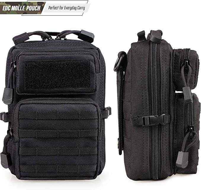 Pochette à outils tactique Molle EDC de sac à dos d'assaut de 3 jours # B230