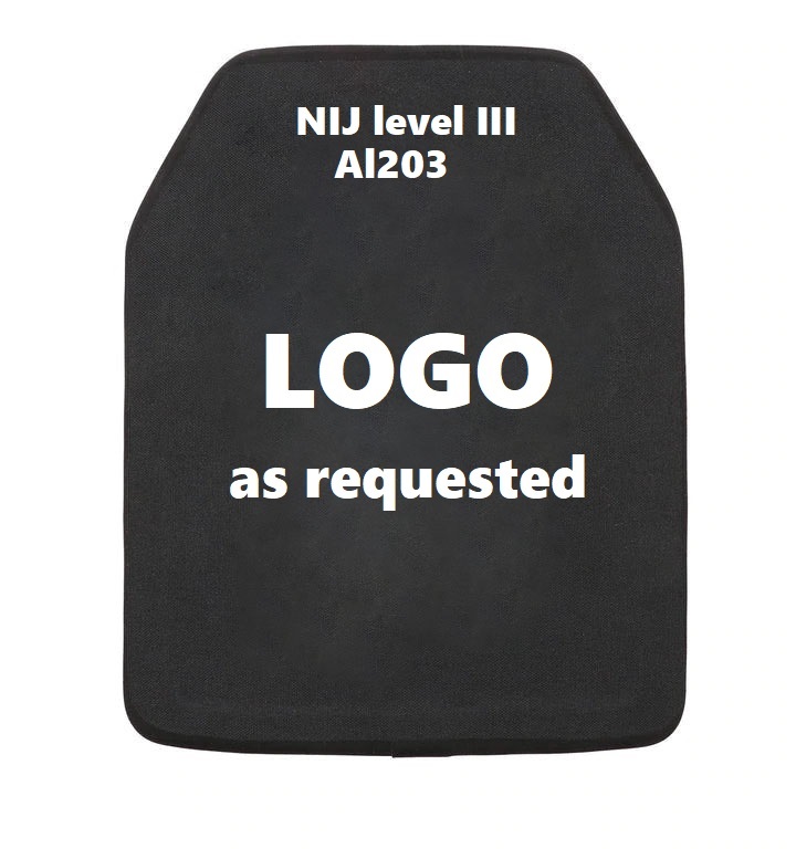 Plaque balistique de niveau III (Al203) certifiée NIJ .06